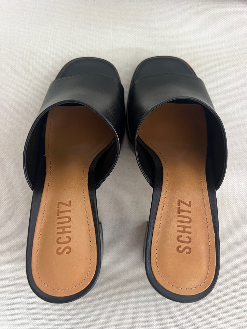 Schutz Women's Rowan Slip-On Sandals - Picture 11 of 12
